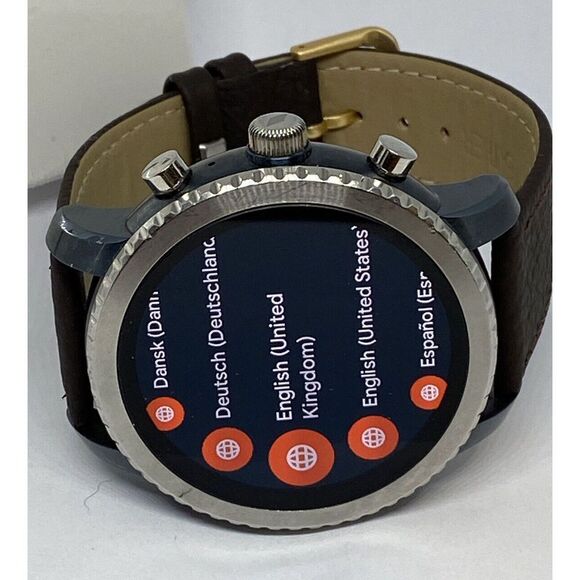 Fossil Gen 3 Authentic Genuine Smart Watch Custom Band FTW4004 DC724 - Picture 7 of 12